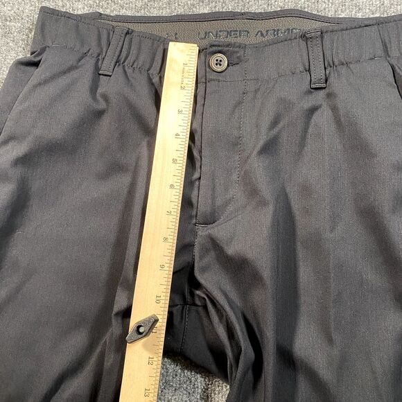 Under Armour The Showdown Pants Mens 34x32 Straight Leg Golf Gear Black - Picture 8 of 12